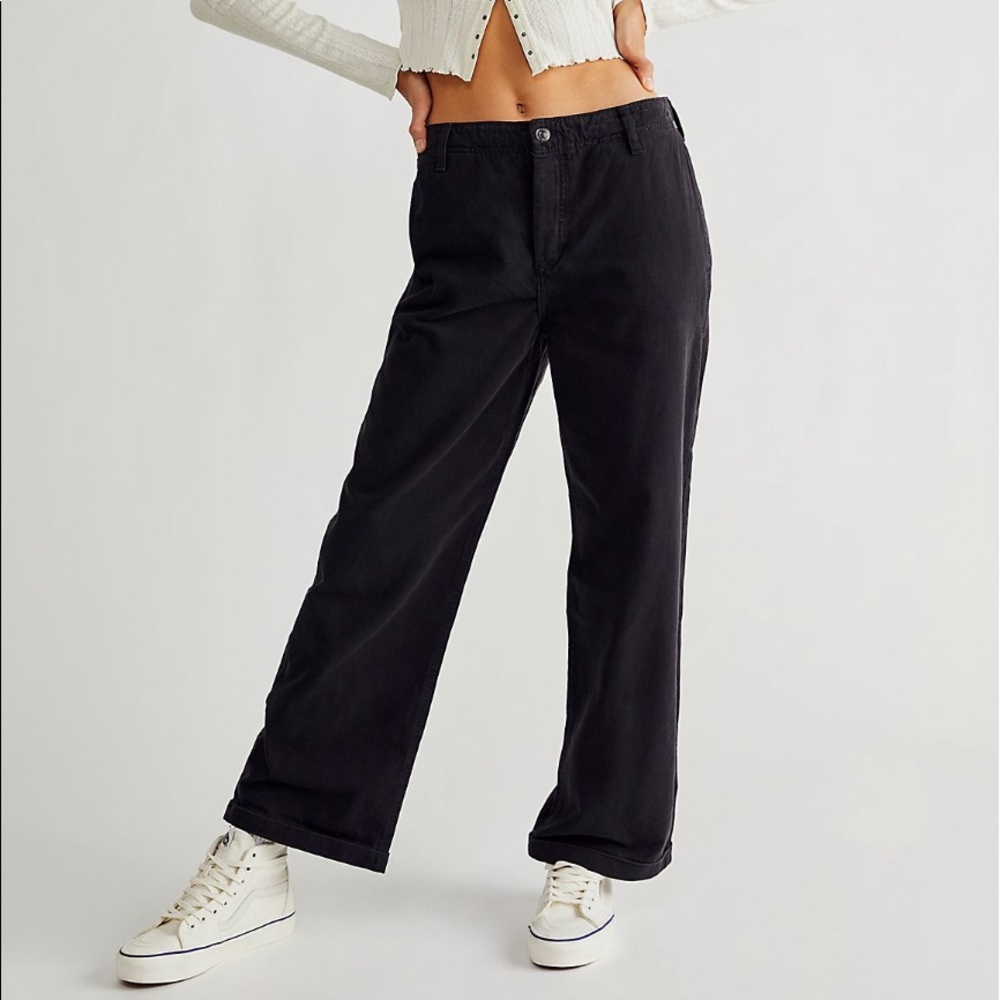 Free People relaxed chino pants size 27